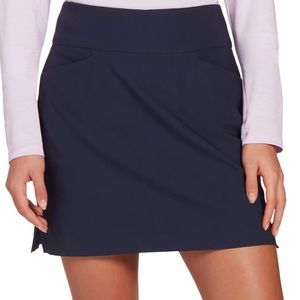 Lady Hagen Women's Solid Core Golf Skort